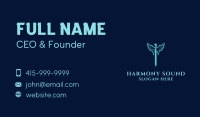 Winged Sword Warrior Business Card