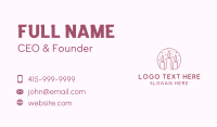 Candle Spa Decor  Business Card