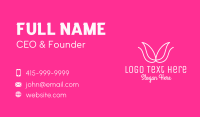 Beauty Shop Business Card example 2