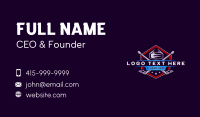 Hockey Sports Tournament Business Card