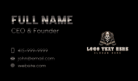 Axe Viking Skull  Business Card