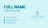 Law Office Business Card example 4