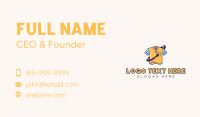 T-shirt Arrow Cursor Click Business Card Design