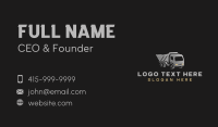 Industrial Dump Truck Business Card