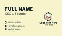 Koi Fish Pond Business Card