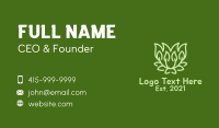 Green Bush Garden Business Card