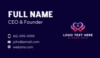 Heart Hand Charity Business Card