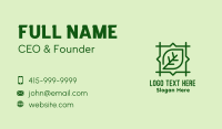 Green Leaf Square  Business Card