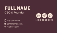 Groceries Business Card example 1