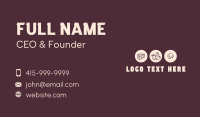 Fresh Produce Food Business Card