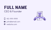 Aromatherapy Lavender Flower Business Card