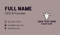 Terrified Business Card example 1