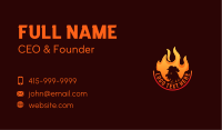  Hot Flame Chicken Business Card