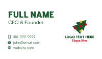 Christmas Tree Decor  Business Card