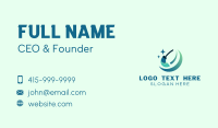 Deep Cleaning Business Card example 2