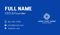 Modern Corporate Octagon Business Card