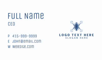 Drone Aerial Photographer Business Card