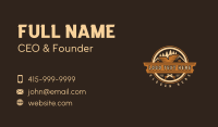 Hand Saw Business Card example 2