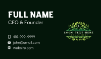 Natural Leaf Vines Business Card