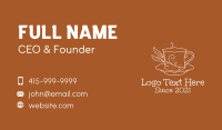 Tea Business Card example 2