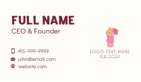 Tropical-drinks Business Card example 4