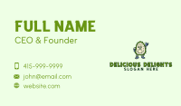 Durian Fruit Mascot Business Card