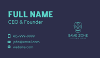 Skull Gaming Avatar Business Card Image Preview