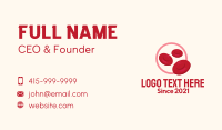 Red Blood Cells Business Card