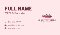 Cosmetic Surgeon Business Card example 2