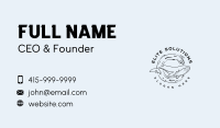 Wave Splash Whale Business Card