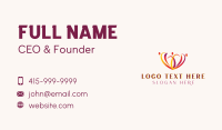 Family Health Business Card example 1