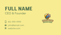 Yellow Ninja Gaming Business Card Image Preview