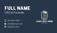 Camping Equipment Business Card example 1