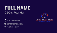 Recycle Arrows Chart Business Card