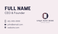 Eyebrow Salon Business Card example 3