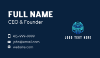 Safety Biometric Technology Business Card