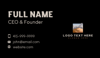 Sand Dune Desert Business Card