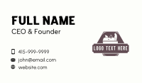 Lumberjack Business Card example 3