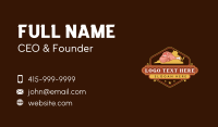 Ham Virginia Meat Business Card