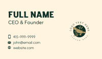 Nature Leaf Platypus Business Card Design