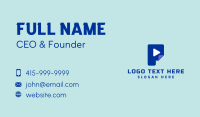 Play Business Card example 4