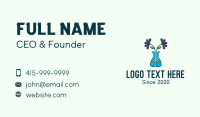 Blossoming Business Card example 2