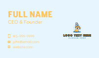 Dog Grooming Bath Business Card