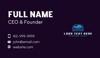 Car Transportation Detailing Business Card