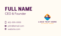 Nature Island Travel Business Card
