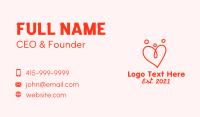 Outsourcing Business Card example 1