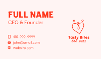 Adoption Business Card example 3