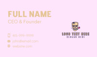 Suave Calavera Skull Business Card