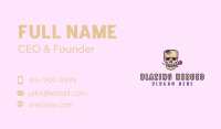 Suave Calavera Skull Business Card Image Preview