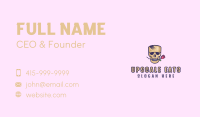 Suave Calavera Skull Business Card Image Preview